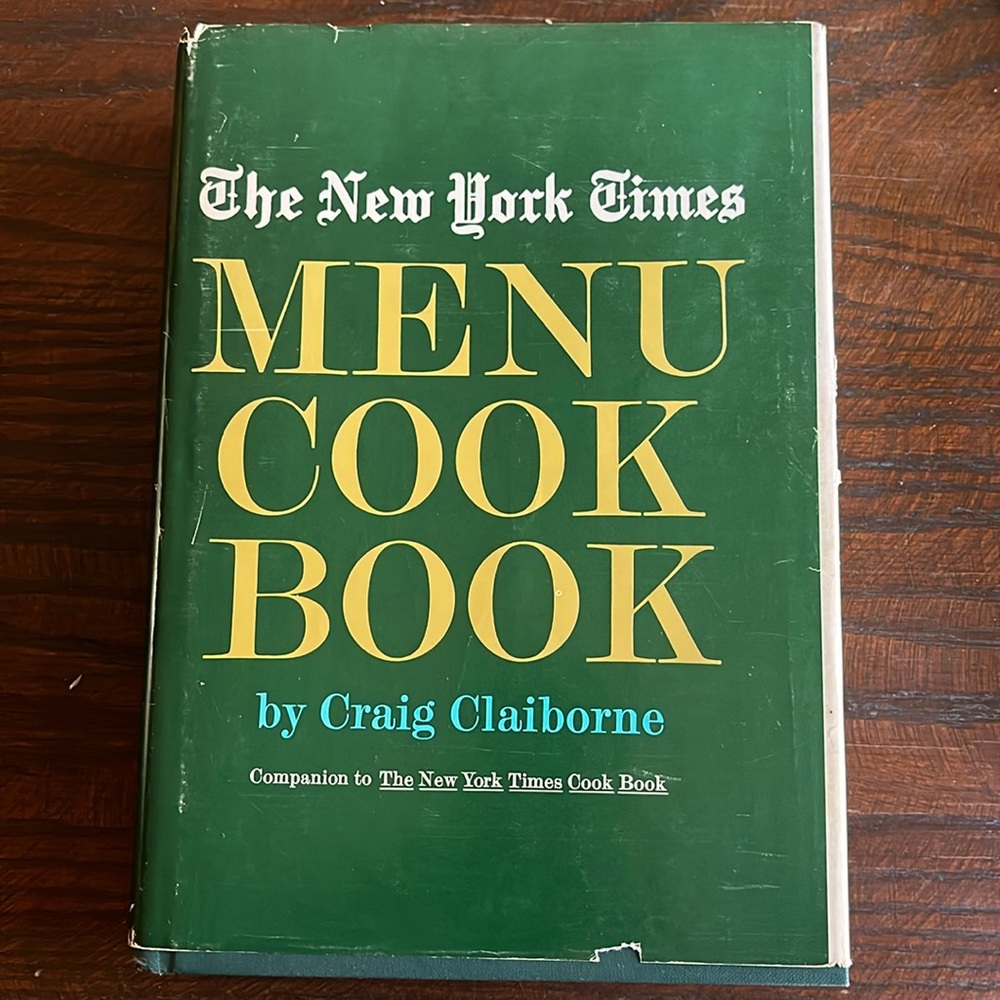 Cook book - Craig Claiborne